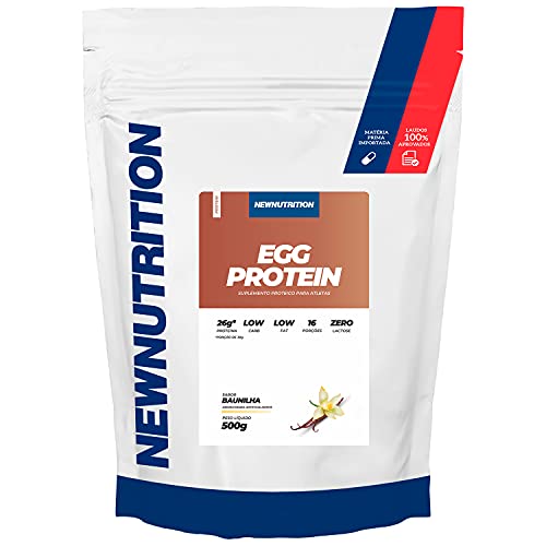 Newnutrition Albumina Egg Protein - 500G Baunilha