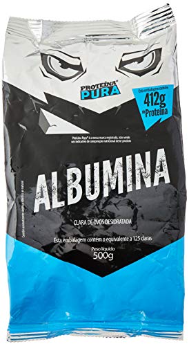 Albumina, Proteina Pura, sem Sabor, 500g