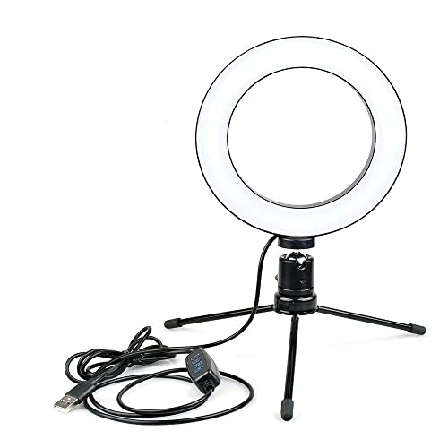 Anel de Luz LED 16 cm + Tripé