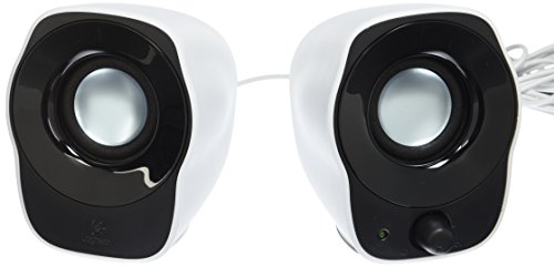 Caixa de som Multimidia Logitech Z120 com Sistema 2.0 e Conexão 3,5mm - Branco