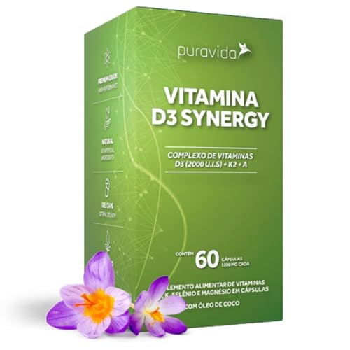 Vitamina D3 Synergy | 60 Cápsulas