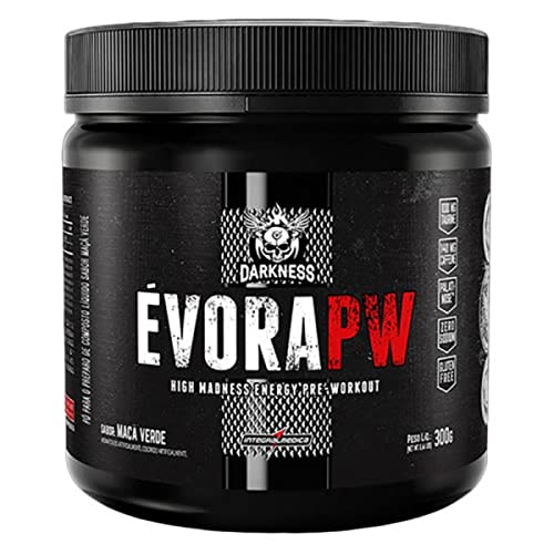 Pre Treino Evora Pw Darkness 300G Maça Verde Integralmedica