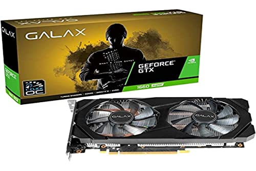 Placa de Vídeo NVIDIA GeForce GTX 1660 Super 6GB GDDR6 PCI-E 3.0 60SRL7DSY91S GALAX