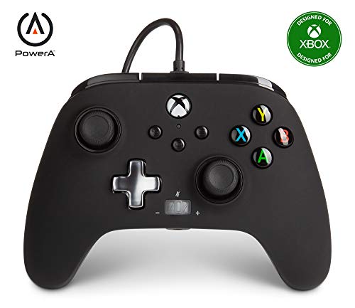 Controle com fio PowerA Enhanced para Xbox Series X|S, preto