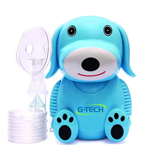 G-Tech Inalador Nebulizador Nebdog Azul Bivolt