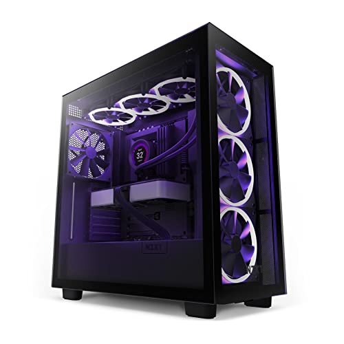 Gabinete Gamer H7 Elite NZXT, Elite Edition, Mid Tower, ATX, Frontal de Vidro, Preto, CM-H71EB-01