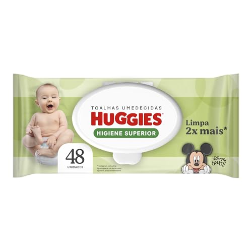 HUGGIES Lenços Umedecidos Huggies Max Clean - 48 Lenços