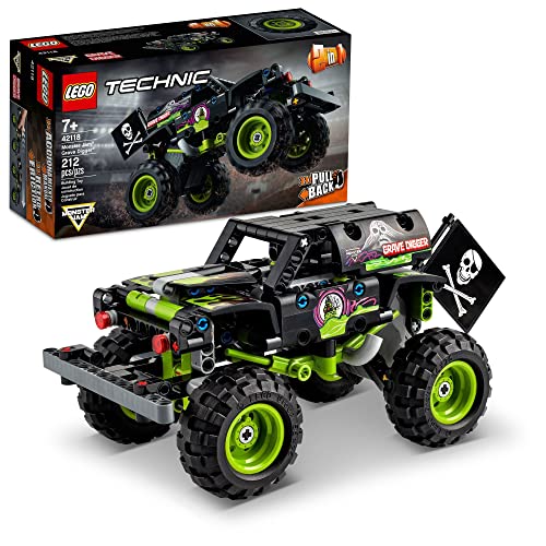 42118 LEGO® Technic Monster Jam™ Grave Digger™, Kit de Construção (212 peças)