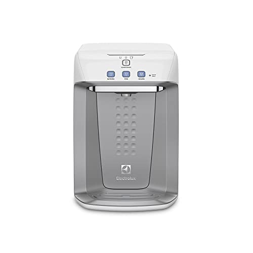 Purificador de Água Gelada Fria e Natural Elétrico Compacto Eletronico placa Electrolux Alerta troca de Filtro refil 12 meses ou 3000l Painel Touch Bivolt Branco PA21G