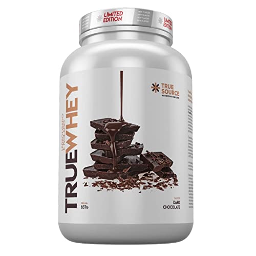 True Whey (837g) - Hidrolisado e Isolado, Dark Chocolate, True Source