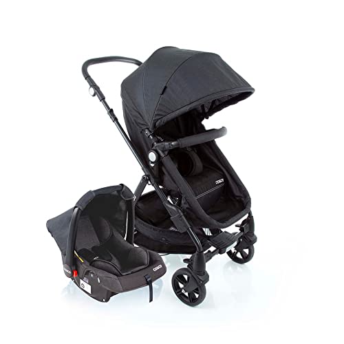 Cosco Kids, Travel System Poppy Duo, Preto Mescla