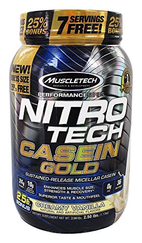 Muscletech CASEINA NT GOLD BAUNILHA 1.13KG-2.5LBS