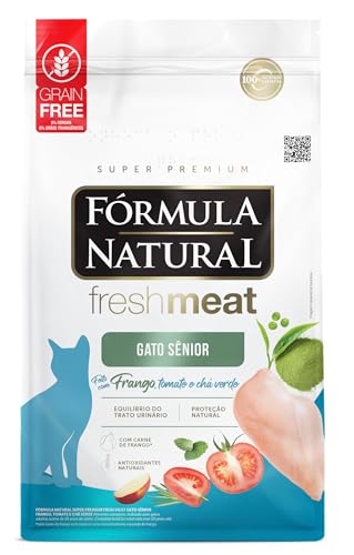 Ração Fórmula Natural FreshMeat Sênior para Gatos Sabor Frango 7kg
