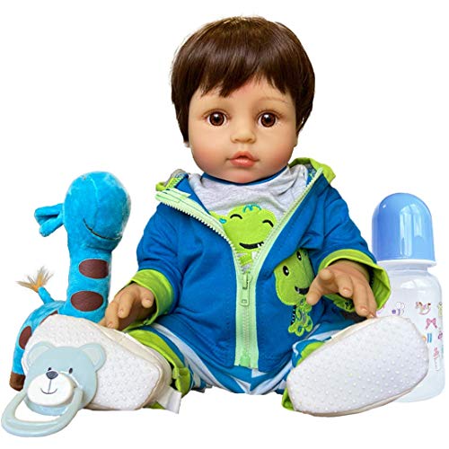 Boneco Bebê Reborn Realista Menino Guilherme Jacaré UniDoll