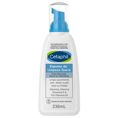 Cetaphil Espuma De Limpeza Facial Suave 236ml
