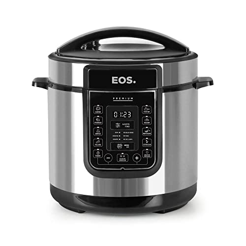 Panela de Pressão Elétrica 6L EOS Multicooker Digital Inox EPP60DI 220V