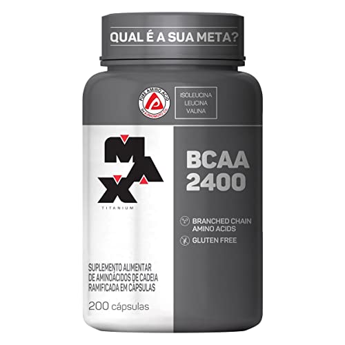Max Titanium BCAA 2400, 200 Cápsulas