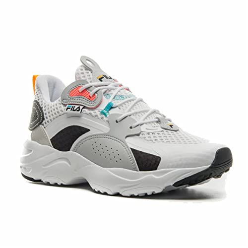 Tenis Fila Tracer, Feminino, Branco/Preto/Prata, 35