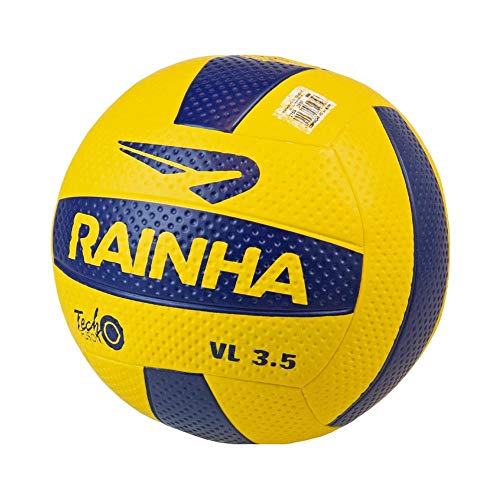 Bola Rainha Volei 3.5 Amarela e Azul