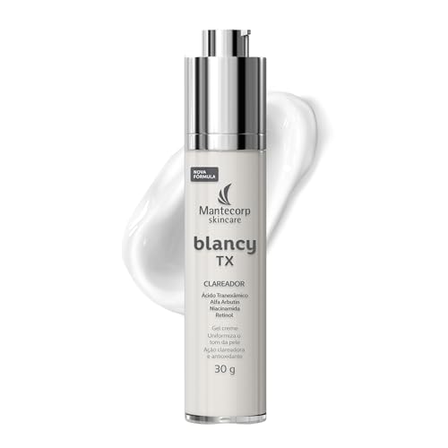Clareador Facial Blancy Tx - Despigmentante para Clareamento da Pele, Suaviza Manchas de Acne e Melasma, Uniformiza Tom da Pele - 30g - Mantecorp