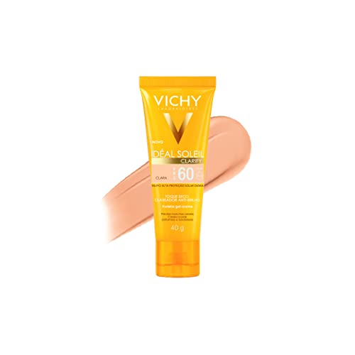 Vichy, Protetor Solar Facial, Capital Soleil, Clara, 40g