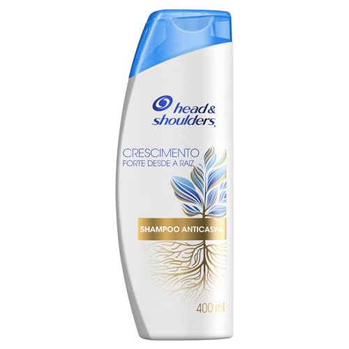 Head & shoulders Head & Shoulders - Shampoo Para Crescimento De Cabelo Crescimento Forte Desde A Raiz Shampoo Para Crescimento Capilar Shampoo Antiqueda E Anticaspa Com Vitamina E 400 Ml