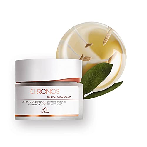 Gel Creme Antissinais 45+ Dia Firmeza e Radiância Chronos - 40g