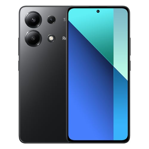 Smartphone Xiaomi Redmi Note 13 6GB+128GB Powerful Snapdragon® performance 120Hz FHD+ AMOLED display 33W fast charging with 5000mAh battery (Black)