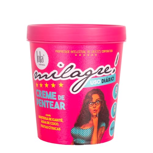 Milagre Creme para Pentear 450g , Lola Cosmetics
