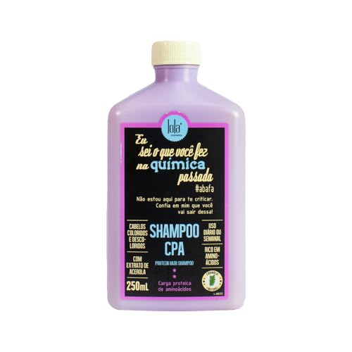 Eu Sei O Que Você Fez na Química Passada Shampoo 250g , Lola Cosmetics