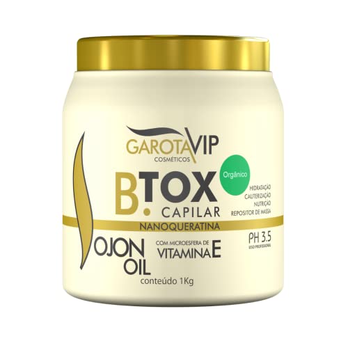 GAROTA VIP BOTOX CAPILAR ORGÂNICO 1KG