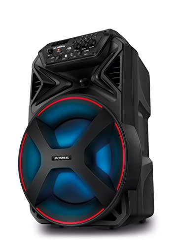 Caixa Amplificada Connect Partyplus, Mondial, Preto, 250W RMS, Bivolt - CM-250