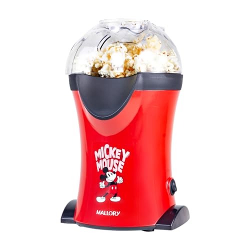 Pipoqueira Elétrica Mallory Disney Mickey -Pipocas sequinhas, livres de Óleo- 127V