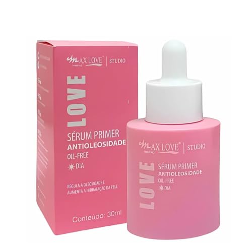 Max Love Studio Primer Antioleosidade Oil-Free, 30ml, Matte, Unissex