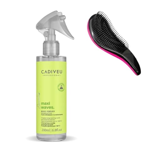 Leave In Ativador de Cachos Essentials Maxi Ondas 200ml + Escova