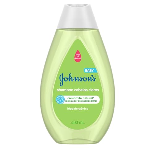 Shampoo Para Bebê Johnson's Baby Para Cabelos Claros, 400ml