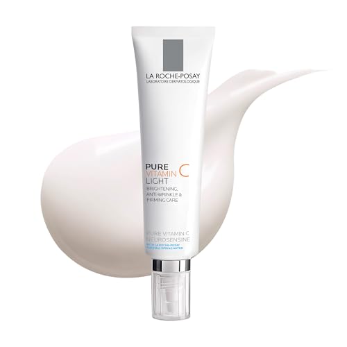 La Roche-Posay Pure Vitamin C Creme 40Ml Vitamina C Pura Ácido Hialurônico Para O Rosto Pescoço E Colo Preenche Rugas