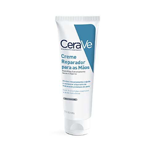 CeraVe, Creme Reparador para Mãos, com Ácido Hialurônico, 100ml
