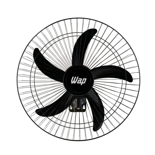 WAP Ventilador de Parede Profissional RAJADA PRO 60, com 5 Pás e 3 Velocidades, 135W Bivolt