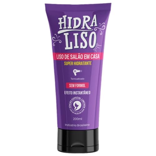 Hidra Liso - Liso de Salão em Casa 200 ml