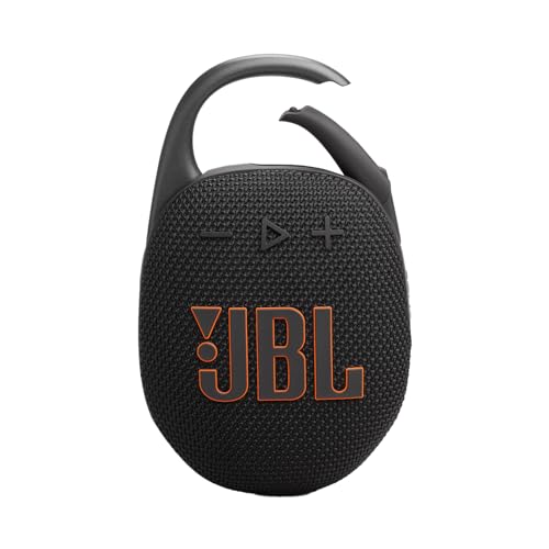JBL, Caixa de Som, Clip 5, Bluetooth, Portátil, À Prova D'água e Poeira, Com Auracast - Preta