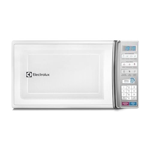 Micro-ondas Electrolux 27L Branco com 55 receitas pré-programadas e Função Tira Odor (MB37R) 127V
