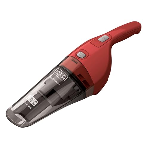 BLACK+DECKER Aspirador de Pó e Água Portátil à Bateria 3,6V APB3600 Vermelho Bivolt